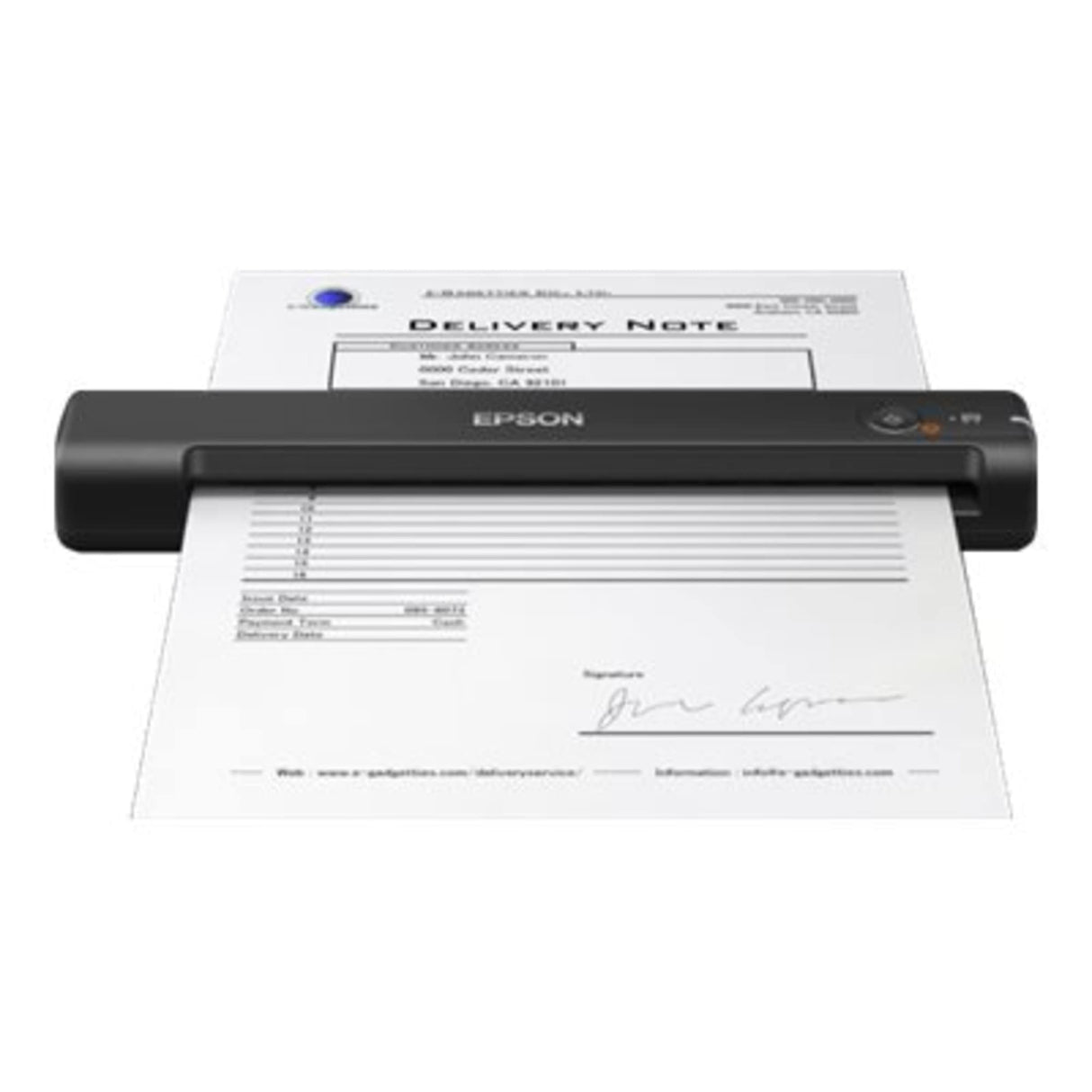 Epson WorkForce ES-50 Portable Sheet-Fed Document Scanner for PC and Mac Epson