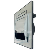 KAISERAUM Recessed Toilet Paper Holder with Pop-Out Shelf, Tissue Paper Roll Holder with Anti-Drop Phone Tray, SUS304 Stainless Steel, Chrome, GP-014TC, Max Toilet Paper Roll Size (4.13x5.5 inches) KR KAISERAUM