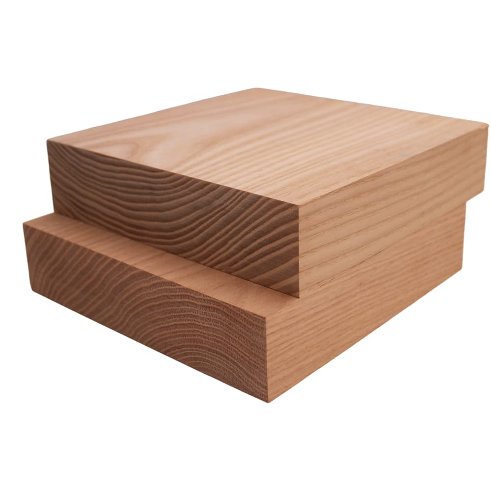 Barrington Hardwoods Ash Bowl Blank 2" (2pcs) (2" x 8" x 8") Barrington Hardwoods