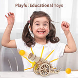 ROKR 3D Wooden Puzzles Model Building Kits Cannon Toys - DIY Wooden Catapult Toys for Kids STEM Educational Projects for Boys/Girls/Adults ROKR