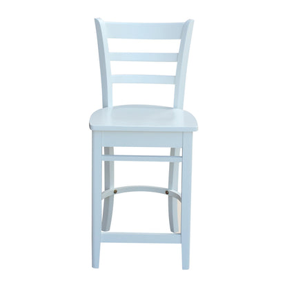 International Concepts Emily Stool Barstool - WoodArtSupply