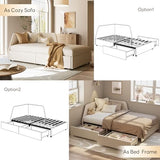 LIKIMIO Premium Twin Corner Day Bed Frame, Modern Upholstered Daybed with Headboard & Storage Drawers & Safety Rail, Perfect for Teen Room/Small Space/Apartment Essential LIKIMIO