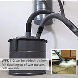 VacuMaid GV30PRO Wall Mounted Garage and Car Shop Vacuum Cleaner with 30 ft. Hose, Tools, and 7 Gallon Bag VacuMaid