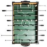 Giantex Foosball Table, Wooden Soccer Table Game w/Footballs, Suit for 4 Players, Competition Size Table Football for Kids, Adults, Football Table for Game Room, Arcades (48 inch, Wood) Giantex