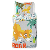 Disney Lion King Roarsome Single Duvet Cover Set Disney