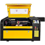 CO2 Laser Engraver 60W, 24" x 16" Laser Cutter Machine with 2-Way Pass Air Assist, Fashionable Color,Digital Control for Wood Acrylic Fabric More Sihao