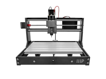 Monoprice Benchtop CNC Router Kit, 3 Axis, for Soft Metal, Wood, Plastic, Acrylic, PVC and PCB Engraving and Milling, Compatible with GRBL and Candle Software, XYZ Working Area 300 x 180 x 40 - WoodArtSupply