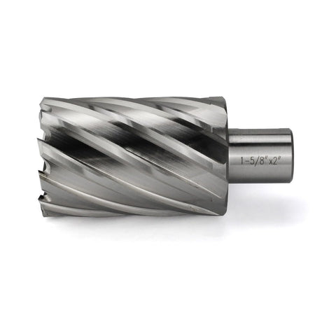 JESTUOUS Annular Cutter 3/4 Inch Weldon Shank 1-5/8 Cutting Diameter 2 Cutting Depth Slugger Bits HSS Kit for Magnetic Drill Press JESTUOUS