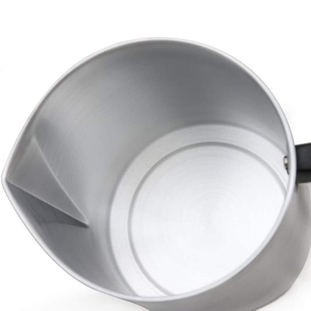 Yarlung 4 Pounds Candle Making Pouring Pot, Aluminum Construction Candle Making Pitcher Dripless Pouring Spout Wax Melting Pot with Heat-Resisting Handle yarlung