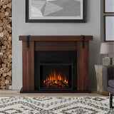Aspen 49" Electric Fireplace in Chestnut Barnwood by Real Flame Real Flame