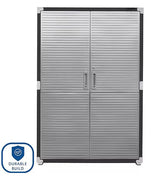 Heavy-Duty Commercial UltraHD Storage Cabinet (Satin Graphite Black, 48" W x 24" D x 72" H) WoodArtSupply