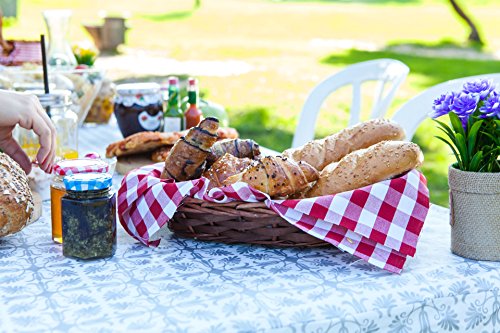 TopTableCloth 5 Foot 60 x 18 inch Silver Patterned Training Tablecloth Plastic Vinyl Table Cloth Waterproof Elastic Corner for Trade Show Seminar Conferences Table Cover Meetings Indoor Outdoor Use TopTableCloth
