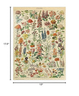 MyPuzzle Fleurs - Flowers for All, Vintage Art Poster, Adolphe Millot - Premium 1000 Piece Jigsaw Puzzle for Adults MyPuzzle.com