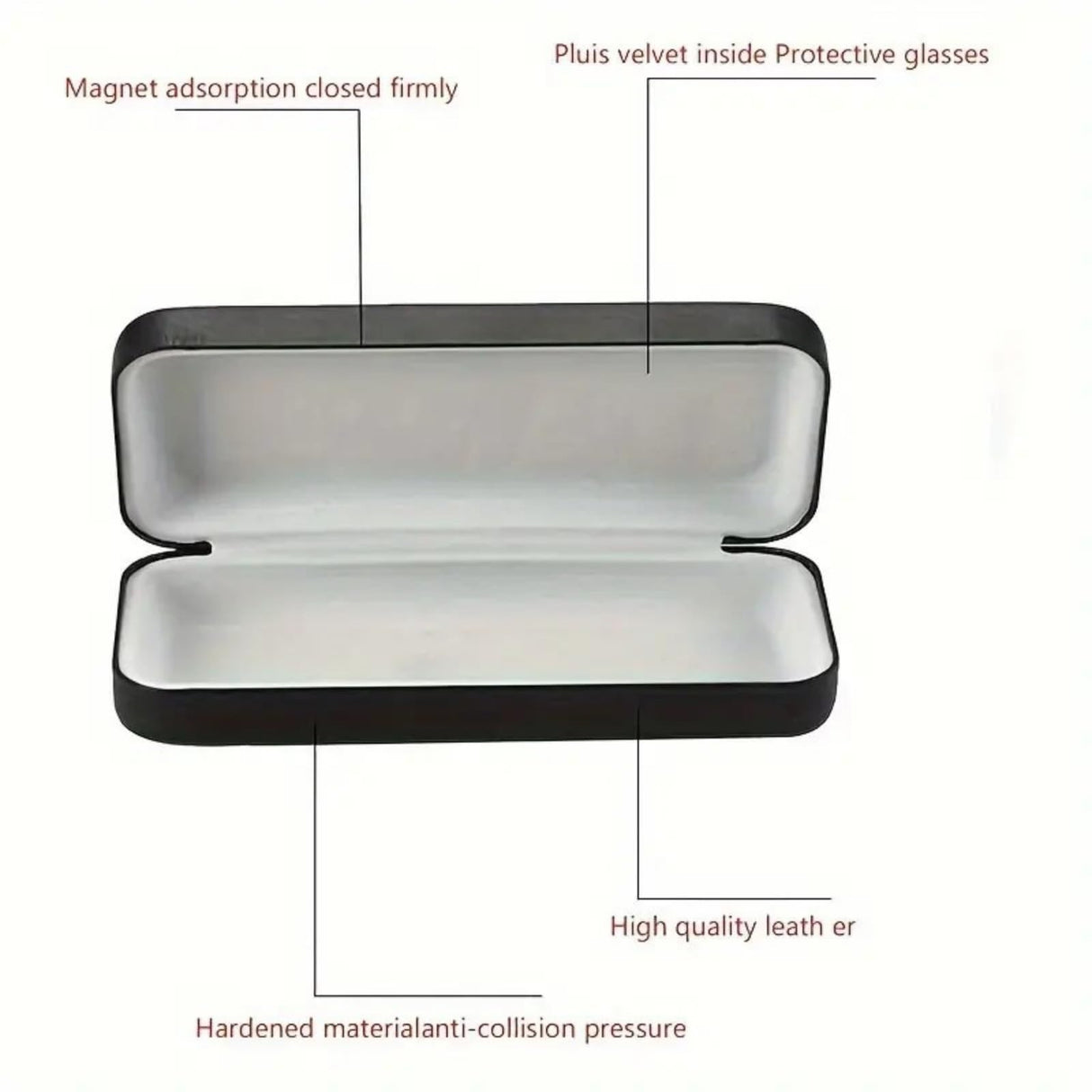 BAYUNOE Eye Glass Case Diamond Art Painting Portable Unisex Protective Case DIY Art Craft for Sunglasses Glasses Storage Box-Flower07 BAYUNOE