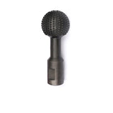 Sphere Rotary Burr, Ball Grinding Head, Sphere Rotary Burr with 5/8-11 Threads for 4 1/2 and 5 Inch Angle Grinder for Making a Bowl, Spoon or The Other Wooden Objects CESFRE