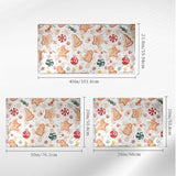 Pillow Protectors Silk Bedding Satin Pillowcases Single Pillow Case with New Year Sweets On A White Background Perfect for Room Decor Aesthetic Cute Bedroom Decor Cute Dorm 24 × 40 inch Generic