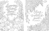 Scriptures and Florals Coloring Book WoodArtSupply