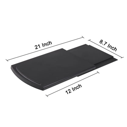 Bruvoalon Kitchen Appliance Sliding Tray, Slider for Coffee Pot, Coffee Maker, Toaster, KitchenAid Mixer, Blenders and Air Fryer, Coutertop with Rolling Wheels (3 Pack)