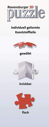 Ravensburger Volkswagen T1 Campervan 3D Jigsaw Puzzle - 162 Pieces | Precision Fit with Easy Click Technology | Engaging Toy for Kids & Adults | Durable Displayable Model Ravensburger