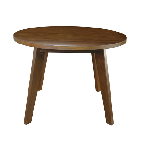 American Trails Genuine 100% Hardwood Round Coffee Table - Hand-Wiped Walnut American Trails