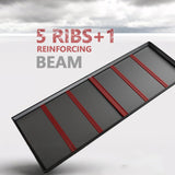 Lauxery 78” H x 55”W x 24”D Metal Garage Shelving, Adjustable 5 - Tier Basement Shelving, Easy Assembly, Large Size Heavy Duty Storage Rack for Garage, Basement & Workshop Lauxery