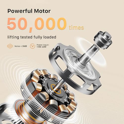 JOY worker Small Electric Standing Desk, 40" x 20" Whole Piece Height Adjustable Desk with Memory Controller, Black Sit to Stand Workstation for Home Office JOY worker