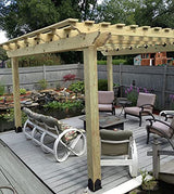 Ozco Building Products 56608 Laredo Sunset 6x6 Post Base Kit, (1 per Pack),Black Ozco Building Products