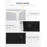 Creality Ender Enclosure Fireproof and Dustproof for Ender 3V2/Ender 3V2 Neo/Ender 3 Pro/Ender 3/Ender 3 Neo for Anycubic Elegoo 3D Printer 18.89 * 23.62 * 28.34" Lutyr