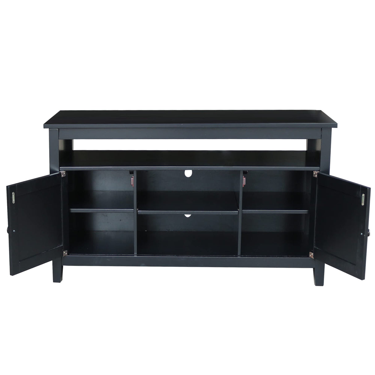 IC International Concepts Entertainment/TV Stand, Black IC International Concepts