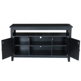 IC International Concepts Entertainment/TV Stand, Black IC International Concepts