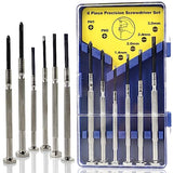 6 PCS Precision Screwdriver Sets, Eyeglass Repair Kit Screwdriver, Mini Screwdriver Set, Flat Head and Philips Head Screwdriver Sets, With 6 Different Sizes, Suitable For Watch, Electronic Repairs Lonisiv