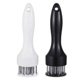 Meat Tenderizer Tool with Ultra Sharp Stainless Steel Needle Blades 2 Pack Meat Tenderizer Tool Profession Kitchen Gadgets Jacquard for Tenderizing and Cooking BBQ, Marinade, Steak, Beef, and Poultry nescope