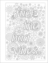 You Are a F*cking Rock Star: A Motivational Swear Word Coloring Book for Adults WoodArtSupply