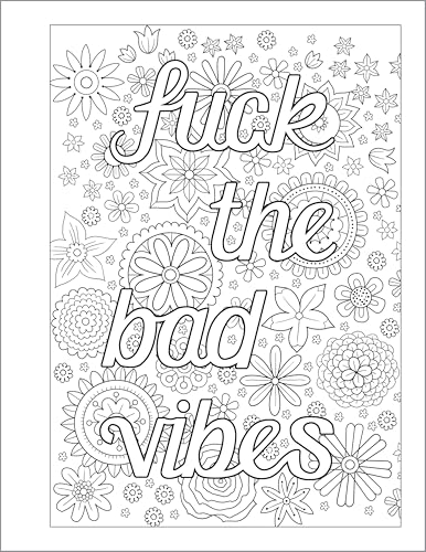 You Are a F*cking Rock Star: A Motivational Swear Word Coloring Book for Adults