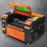 VEVOR 50W CO2 Laser Engraver, 12 x 20 in, 19.7 IPS Laser Cutter Machine with 2-Way Pass Air Assist, Compatible with LightBurn, CorelDRAW, AutoCAD, Windows, Mac OS, Linux, for Wood Acrylic Fabric More VEVOR