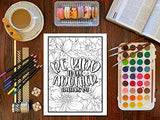 Bible Verse Coloring Book for Girls WoodArtSupply