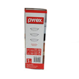 Pyrex - Glass Pie Plates - 3 Pack (9.5 inchex x 1.5 inches) Pyrex