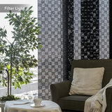 GoDear Design Adjustable Sliding Panel Track Blinds, Fits Windows, Patio Doors, Sliding Glass Doors, Closet Doors, Adjustable Track Width 45.8"- 86", Trimmable Panel Height Up to 96", Black King GoDear Design