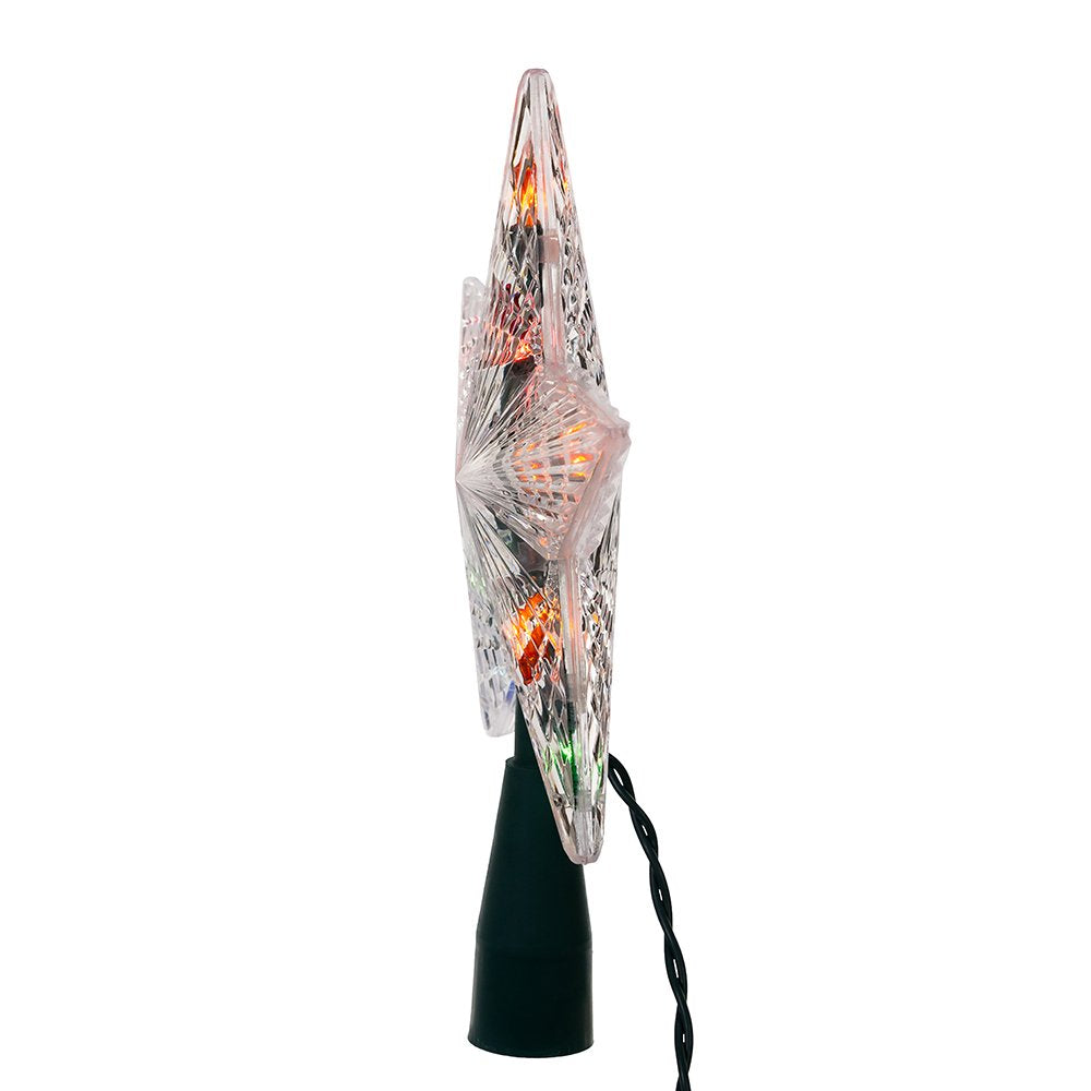 Kurt Adler Multi-Colored Crystal Star Treetop Kurt S. Adler