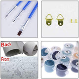 Hiolife Paint by Number Kits for Adults,Kids, Beginners, with Brushes and Acrylic Pigment, 20x16 Inch Tortoise - Frameless Hiolife