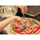 Napoleon Personal Sized Pizza Baking Stone Set - BBQ Grill Accessories, Two 10-inch Personal Pizza Baking Stones, Stone Oven Pizza, Pizzeria Results, Easy To Use, Use In BBQ Grill or Oven Napoleon