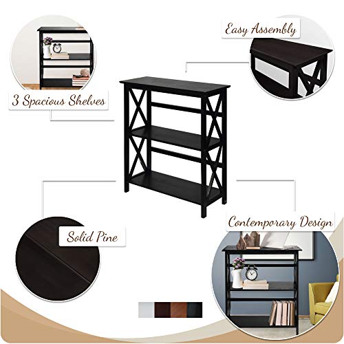 Casual Home Shelf Bookcase - WoodArtSupply