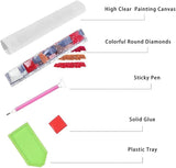 Weadatty Custom Football Diamond Painting with Name and Number,Customized Sports Fan Jersey Painting,Personnalized Football Player Diamond Art for Home Decor (Miami Marine-Blue) Weadatty