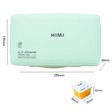 HIMI Gouache Paints Set, 18 Colors, 30g, jelly gouache paint set, Non Toxic Paint for Canvas and Paper, Art Supplies for Professionals, and More (Green Case HIMI