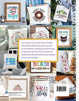 A Beginner's Guide to Cross-Stitch: 100 Inspirational, Funny, and Snarky Messages to Stitch WoodArtSupply