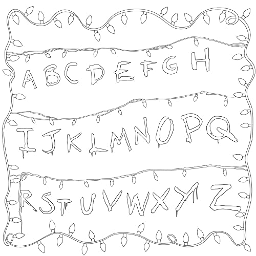 Stranger Things: The Official Coloring Book WoodArtSupply