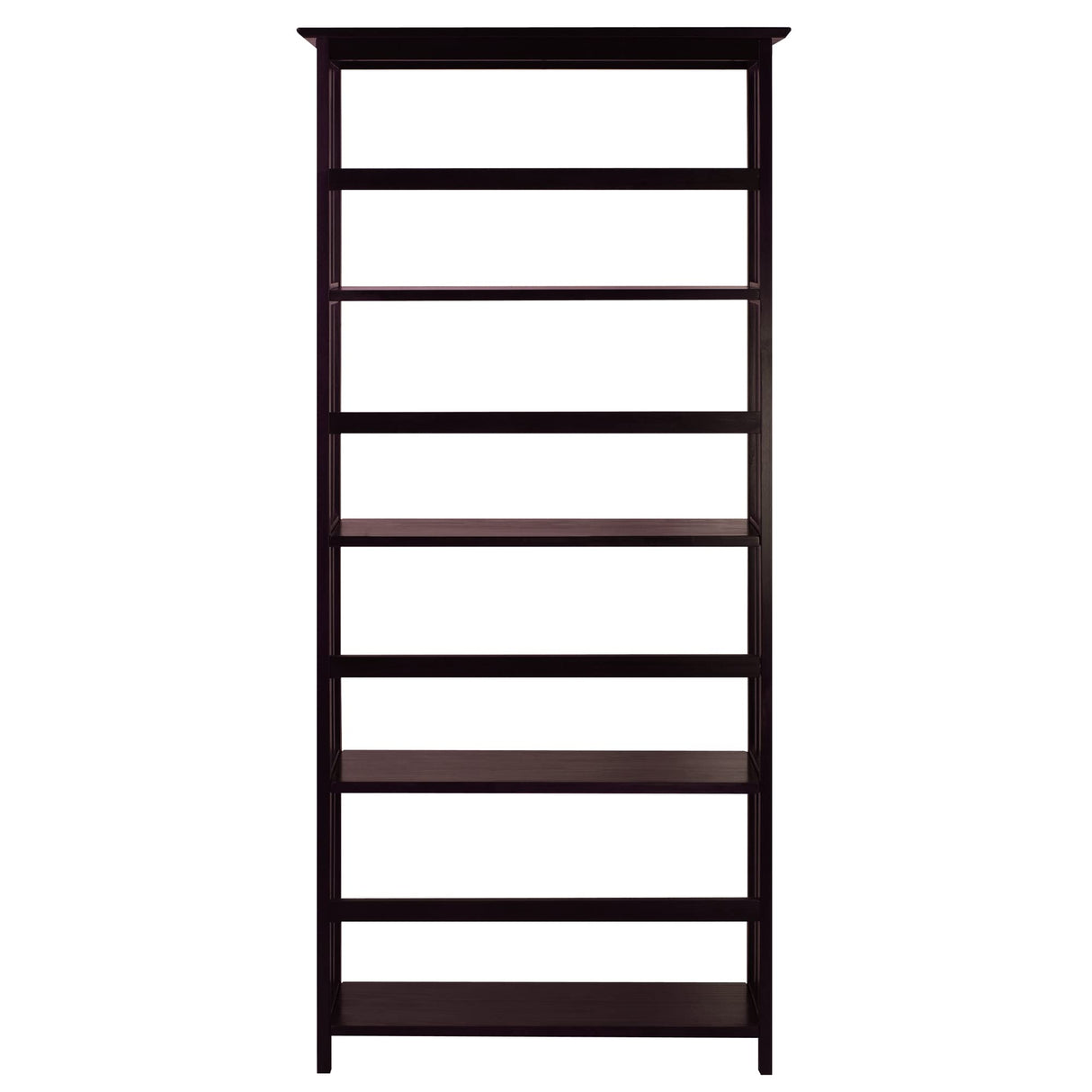 Casual Home Mission Style 5-Shelf Bookcase, Espresso Casual Home