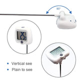 Candy Thermometer for Candy Making with Pot Clip,Best Instant Read Thermometer Digital for Cooking, Baking, Candy and Cheese Making – 10 Inch Probe, Large Rotating LCD Display, Essential Baking Tool efengcook