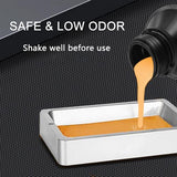 ApexMaker 3D Printer Resin Orange, Low Odor, High Precision, Quick Curing Standard Photopolymer Resin, 405nm UV Curing Photopolymer Resin 3D Printing Liquid for LCD DLP SLA 3D Printers 1kg ApexMaker