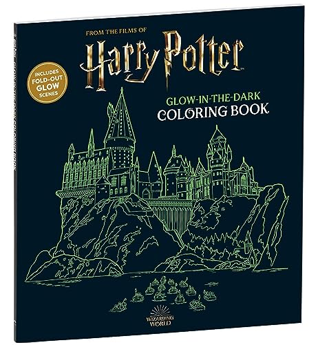 Harry Potter Glow in the Dark Coloring Book WoodArtSupply